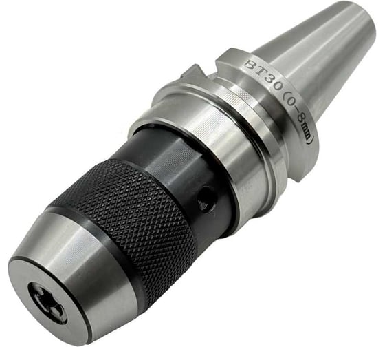 Патрон сверлильный TORNERI самозажимной ПСС 8 (0-8.0), с хвостовиком BT30, тип BT30-APU08-80 Т027209 1