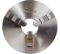 Патрон токарный 3-х кулачковый 250 мм 7100-0081 K11-250/D6 с прямыми и обратными кулачками UNIVersal ch25081