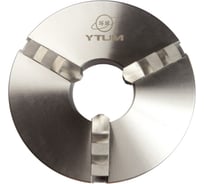 Патрон токарный 400 мм 3-х кулачковый 7100-0043 K11-400/C8 с прямыми и обратными кулачками YTUM cg40043