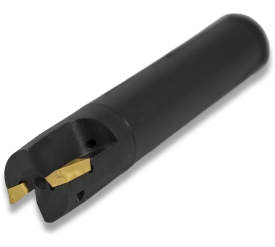 Фреза концевая Русский Инструмент 16 с мех. креп. 4гр.пл. APKT 11T3.. Z=2 ц/хв dхв=16 СОЖ ri.193.174 1