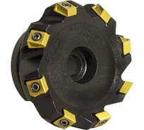 Фреза торцовая Русский Инструмент 63 с механическим креплением тангенциально расположенных 4гр пл-н LNHQ 1206 Z=8 dпос=22мм AF160-R063.12.08.A22 NOX ri.471.5