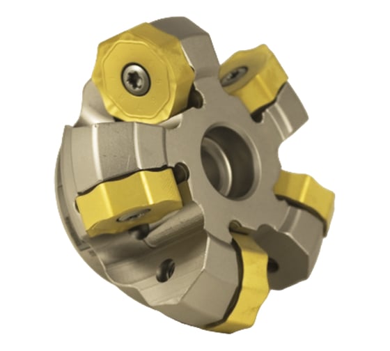 Фреза торцовая Русский Инструмент 63 с механическим креплением 8гр пл-н ONGX 0905 Z=5 dпос=22мм AF144-R063.05.05.A22 ri.479.24 1