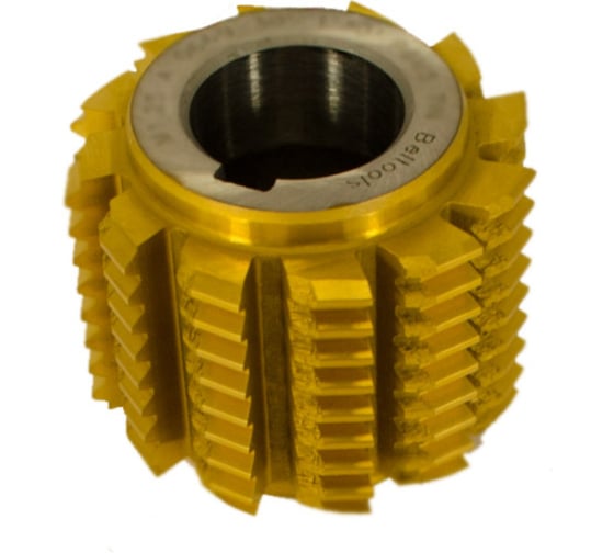 Фреза червячная для шлицевых валов Beltools М1,25 A Р6М5 2520-0669 30гр. (1гр.30 мин.) 50x40x22 мм износостойкое покрытие тип 1 ГОСТ 6637-80 ri.186.124 1