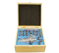 Патрон цанговый Beltools 7:24 К50 ER32 с комплектом цанг 3-20 (18шт) ri.263.77