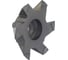 Пластина фрезерная твердосплавная Debever Machining Solutions для обработки фасок,угол 45 DB-S-327R12-22-RC45-40 PM30 4