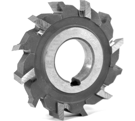 Фреза трехсторонняя Beltools 63х8х22 Z=12 тип 2 HSS разнонаправленный зуб ГОСТ 28527-90 ri.179.673 1