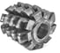 Фреза червячная для зубьев звездочек Beltools t=12,7 dр=8,51 B Р6М5 (2523-0038) 80x71x32 (3гр.20 мин.) 3794 Z=10 исп1 ri.188.89 1