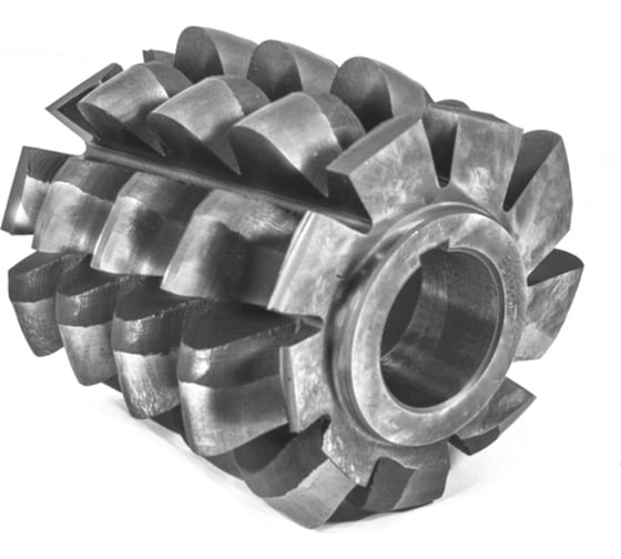 Фреза червячная для зубьев звездочек Beltools t=38,1 dр=22,23 B Р6М5 (2523-0045) 140x150x40 (6гр.09 мин.) 3333 Z=9 исп1 ri.188.101 1