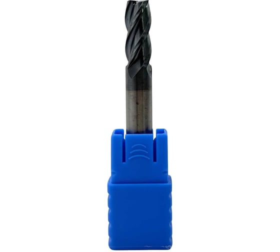 Фреза концевая твердосплавная TORNERI ц/х ф 7.0х20х60 мм z=4, с покрытием AlTiN, HRC 45 Т020734 1