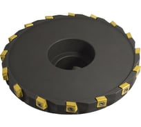 Фреза торцовая Русский Инструмент 200 с механическим креплением тангенциально расположенных 4гранных пластин LNHQ 1206 Z=16 dпос=50мм AF590-R200.12.16.B50 NOX ri.195.321