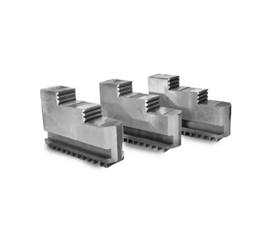 Кулачки обратные к патрону токарному TORNERI 500 3-х кул. шаг 14 мм, ширина 45 мм, паз 16 мм Т028027 1