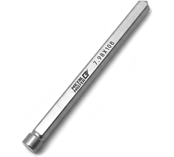 Штифт-выталкиватель для сверл корончатых MetalMaster 7.98х108 мм 18-65 H50 Weldon19 23626 1