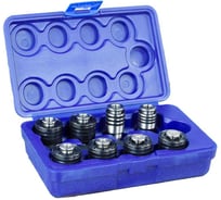 Набор резьбонарезных головок HEDEN к ETM-16/PTM-16, GTM12, М3-М16, DIN, 8 шт., арт. 501.002