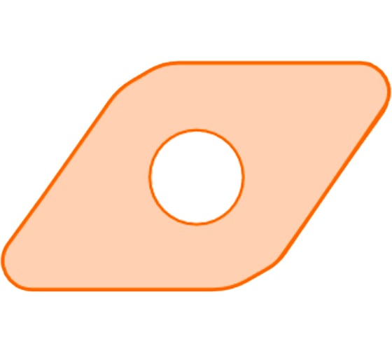 Пластина СпецТехИнструмент DNMG110404-BM STU025J STI 1