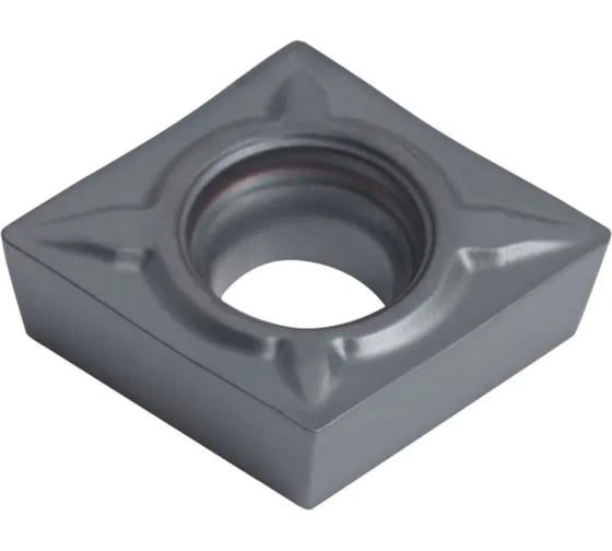 Пластина твердосплавная AHNO ISO CCMT060202-F1 APM629L по жаропроч. и нерж.стали, получистовая (упаковка 10шт) ah40600у 1