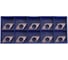Пластина твердосплавная AHNO ISO DCMT11T302-FA APM425L по жаропроч. и нерж.стали, чистовая (упаковка 10шт) ah40605у 3