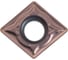 Пластина твердосплавная AHNO ISO CCMT060204-PFA APM10C по жаропроч. и нерж.стали, чистовая (упаковка 10шт) ah40601у 2