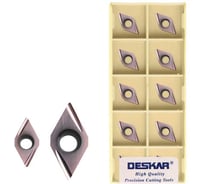 Пластина для точения DESKAR DCGT11T304R-U LF6018 10 шт 00-00051982