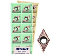 Пластина для точения DESKAR DCMT11T302 MV LF6018 10 шт 00-00051989