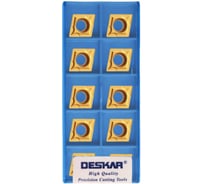 Пластина для точения DESKAR CCMT120408 LF9018 10 шт 00-00051922