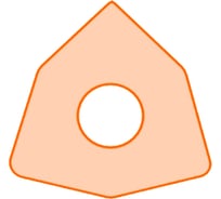 Сменная твердосплавная токарная пластина YG-1 WNMG060404-UM-YG3115/WNMG331-UM 22002418