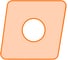 Сменная твердосплавная токарная пластина YG-1 CCMT120408-UG-YG1010 22001462 1