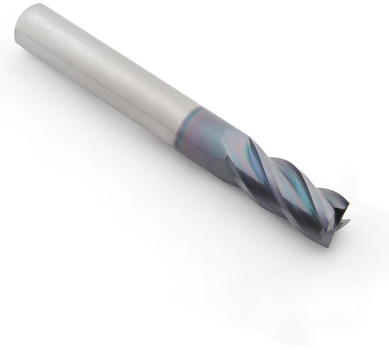 Фреза концевая твердосплавная по металлу CNCINS EM35.12.100.45.00.4F.TiAlN 1