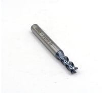 Фреза концевая твердосплавная KORNOR 5х13х50 Z4 ц/х-6мм HRC45 AlTiN (плоский торец) 45105130504