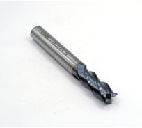 Фреза концевая твердосплавная KORNOR 10х25х75 Z4 ц/х-10мм HRC45 AlTiN (плоский торец) 45110250754