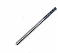 Фреза концевая твердосплавная KORNOR 4х15х75 Z4 ц/х-4мм HRC45 AlTiN (плоский торец) 45104150754