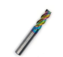 Фреза концевая твердосплавная KORNOR 8х20х60 Z3 ц/х-8мм HRC55 DLC по алюминию (плоский торец) 56108200603