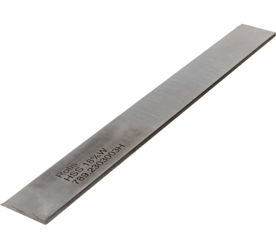 Нож строгальный (230x30x3 мм; HSS 18% W качество) ROTIS 789.2303003HSS