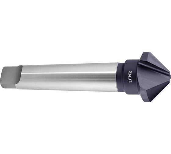Зенковка 90 37 мм HSS-XE с покрытием КМ2 LENZ арт. LZSK-15370 F 1