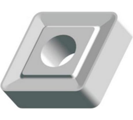 Пластина CNUM-090308 05114 ВК8/YG8 ромбическая со стружколомом CNIC 54412