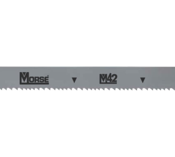 Пила ленточная биметаллическая по дереву М42 (1790х13х0.64 мм; 4 TPI) Morse БИМ0408 1