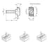 Болт Elesa+Ganter GN 505.4-10-M8-30-1,6, 3 шт 4687207439633 2