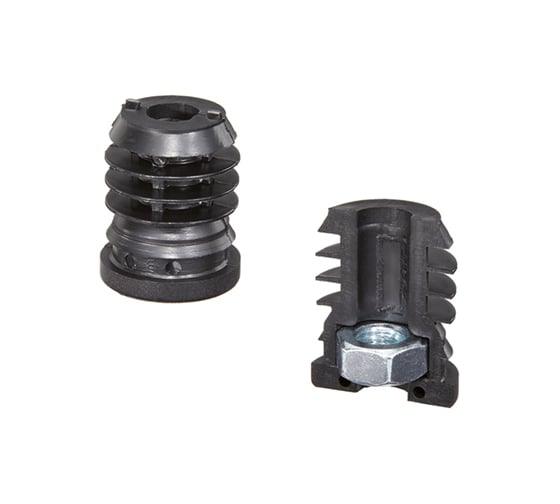 Торцевая заглушка Elesa+Ganter NDL.T-25x1.5-2-M10, 8 шт 430665