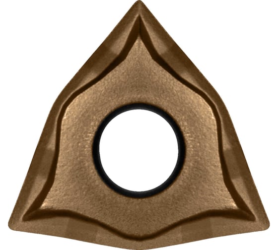 Пластина токарная сменная неперетачиваемая Carbon TIWNMG080404NM2572 для точения цилиндрических поверхностей 899055 1