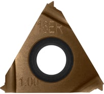 Пластина токарная сменная неперетачиваемая Carbon IT16ER100ISO6036 для точения наружней резьбы 899059