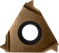 Пластина токарная сменная неперетачиваемая Carbon IT16ER200ISO6036 для точения наружней резьбы 899062