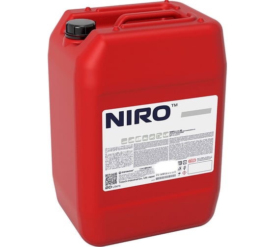 Масло гидравлическое минеральное NIRO Hydraulic Oil HVLP ISO 46 20 л TOTACHI 4589904926204