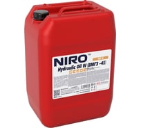 Масло гидравлическое минеральное зимнее NIRO Hydraulic Oil W (ВМГЗ -45) 20 л TOTACHI 4589904926280