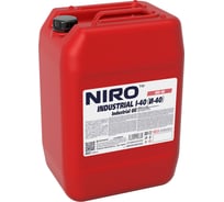 Масло индустриальное минеральное NIRO INDUSTRIAL I-40 (И-40) 20 л TOTACHI 4589904926389