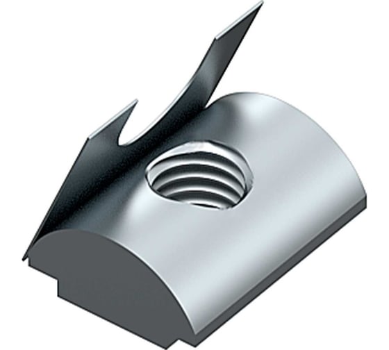 Сухарь пазовый T-образный с пружинным фиксатором DOGUS KALIP Арт. (упаковка 20 штук) 2.1.003.10.05.20 1