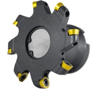 Фреза дисковая Русский Инструмент 80х10х27 R=5 с механическим креплением круглых пл-н RDEW 10T3MOT Z=8 СОЖ AS100-R080.10.08.A27.C NOX ri.443.40