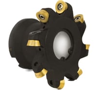 Фреза дисковая Русский Инструмент 80х12х27 R=6 с механическим креплением круглых пластин RDEW 1204MOT Z=8 СОЖ AS100-R080.12.08.A27.C NOX ri.443.42