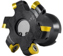 Фреза дисковая Русский Инструмент 63х12х22мм, R=6, с механическим креплением круглых пл-н RDEW 1204MOT Z=6 СОЖ AS100-R063.126.A22.C NOX ri.443.41