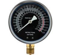 Манометр Rockforce для пресса гидравлического 100т RF-0500-8-M(62018)