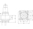 Блок приводной Debever Machining Solutions BMT45-AX-ER25, осевой, для цанг ER25 (DIN 6499), серия Standard DB-S-BMT45AXER25 6