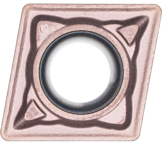 Пластина твердосплавная Эквивалент CCMT060204-MM, 10 шт EPM252